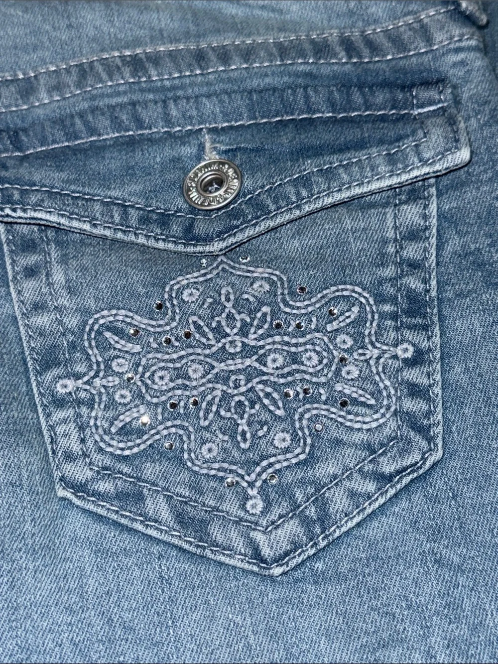 Girls H & M Flared Denim Jeans 14 NEW